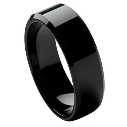 Tungsten 8mm Wedding Band – hypoallergenic, scratch-resistant | Exclusive Jewelers USA