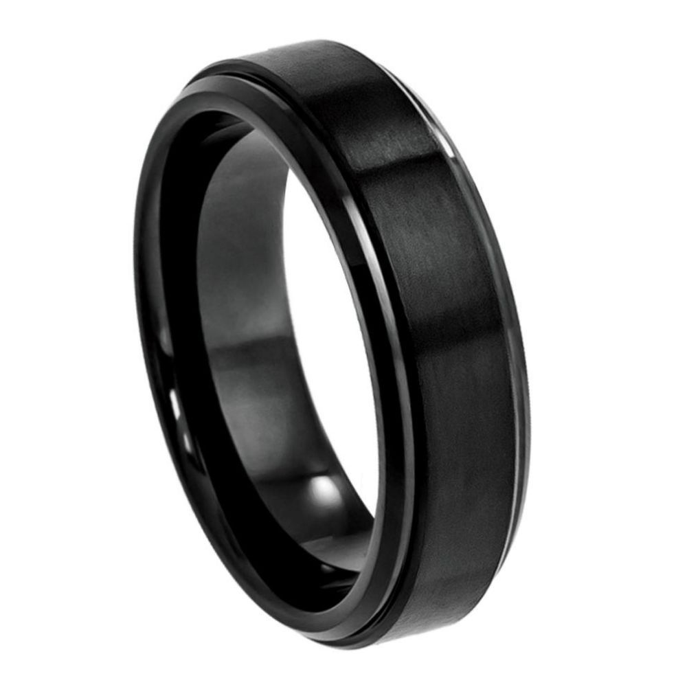 Tungsten 6mm Engagement Ring – hypoallergenic, scratch-resistant | Exclusive Jewelers USA