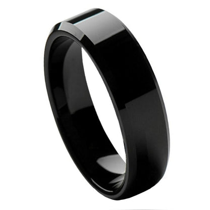 Tungsten Carbide 6mm Promise Ring – hypoallergenic, scratch-resistant | Exclusive Jewelers USA