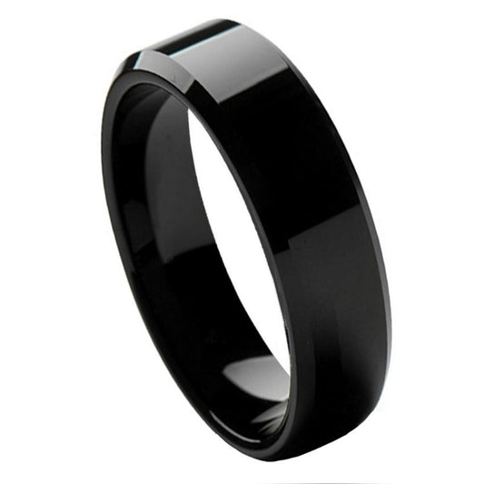 Tungsten Carbide 6mm Promise Ring – hypoallergenic, scratch-resistant | Exclusive Jewelers USA