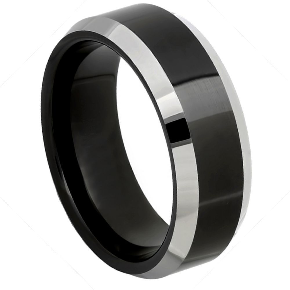 Tungsten Carbide 8mm Wedding Band – hypoallergenic, scratch-resistant | Exclusive Jewelers USA