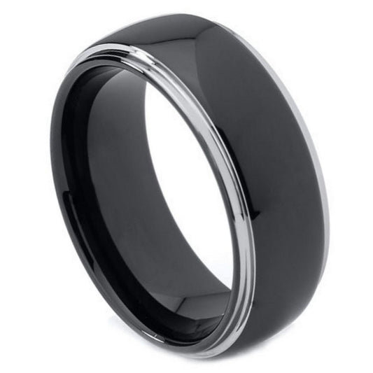 Tungsten Carbide 8mm Engagement Ring – hypoallergenic, scratch-resistant | Exclusive Jewelers USA