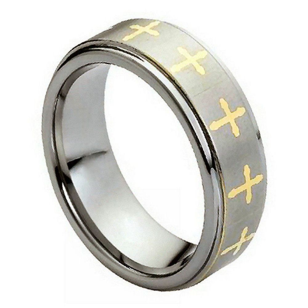 Tungsten Carbide 8mm Polished Engagement Ring – hypoallergenic, scratch-resistant | Exclusive Jewelers USA