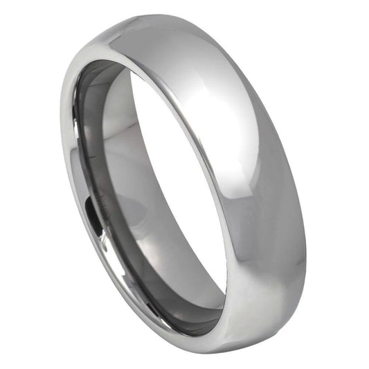 Tungsten Carbide 5.5mm Promise Ring – hypoallergenic, scratch-resistant | Exclusive Jewelers USA