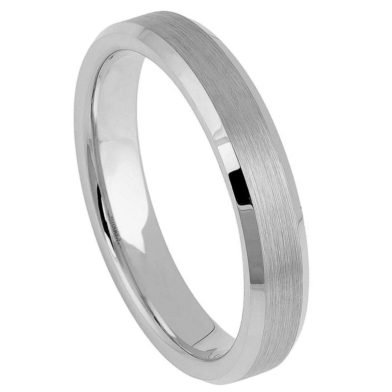 Tungsten Carbide 4mm Slim Wedding Band