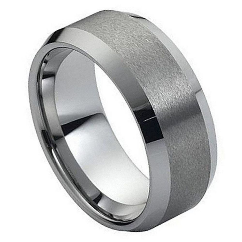 Tungsten Carbide 10mm Wedding Band – hypoallergenic, scratch-resistant | Exclusive Jewelers USA