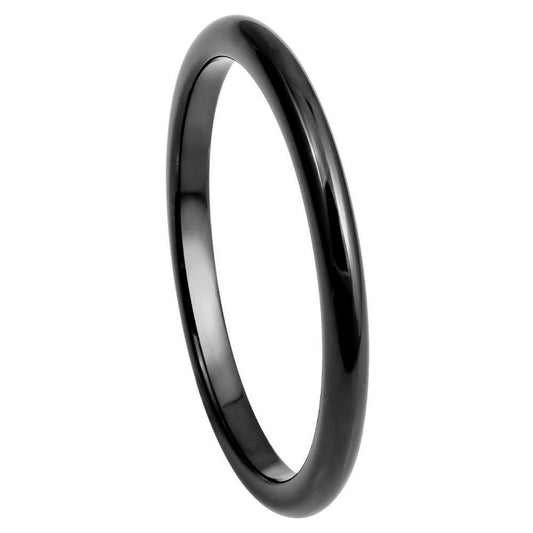 Tungsten Carbide 2mm Classic Wedding Band – hypoallergenic, scratch-resistant | Exclusive Jewelers USA