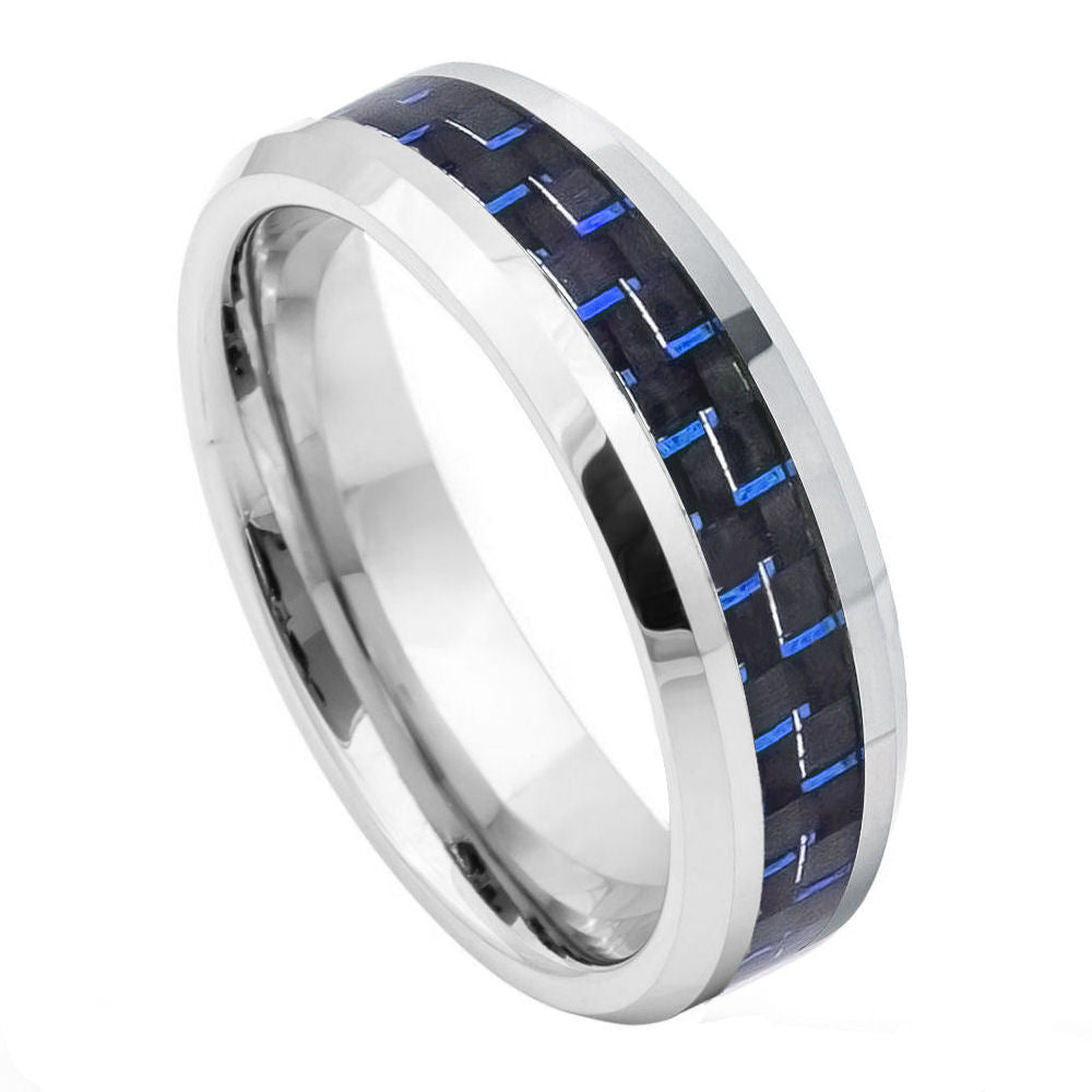 Black Tungsten 6mm Engagement Ring – hypoallergenic, scratch-resistant | Exclusive Jewelers USA