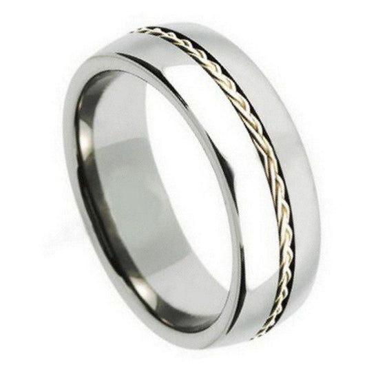 Tungsten Carbide 8mm Wedding Band – hypoallergenic, scratch-resistant | Exclusive Jewelers USA