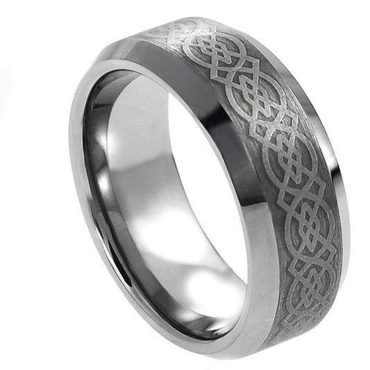 Tungsten Carbide 8mm Promise Ring – hypoallergenic, scratch-resistant | Exclusive Jewelers USA