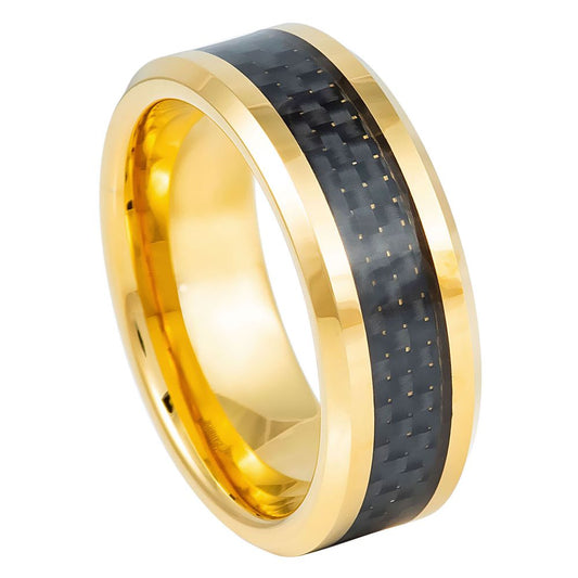 Tungsten Carbide 8mm Wedding Band – hypoallergenic, scratch-resistant | Exclusive Jewelers USA