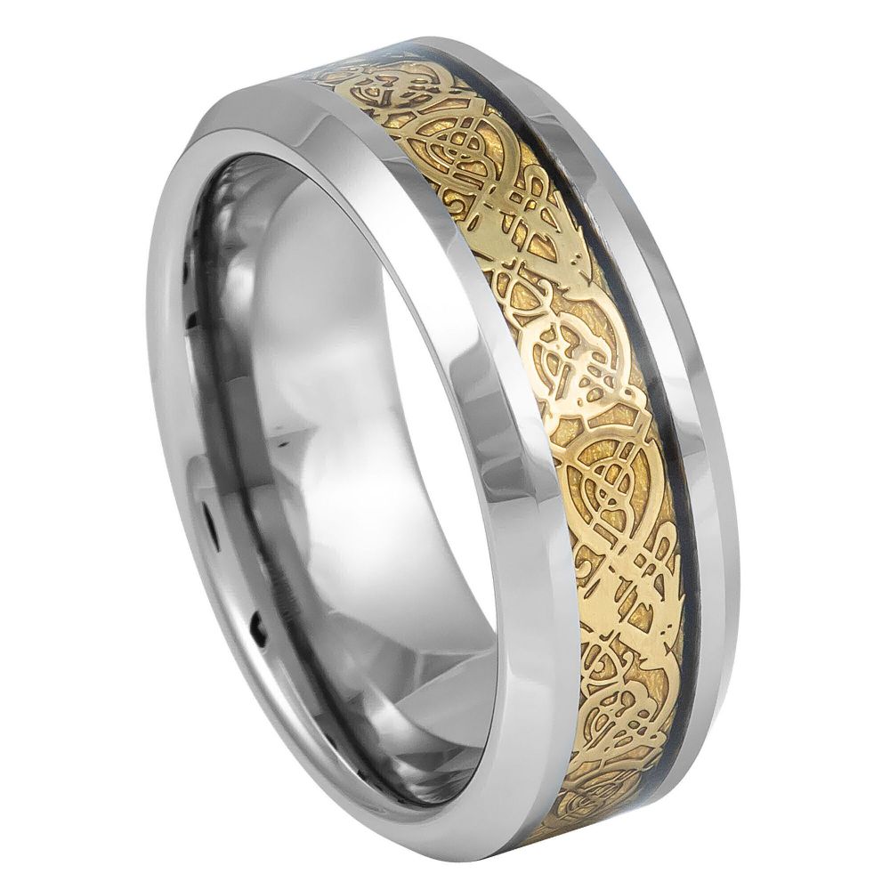 Zirconium 8mm Engagement Ring – hypoallergenic, black ceramic | Exclusive Jewelers USA