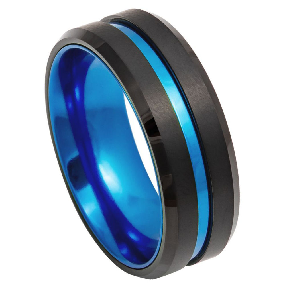 Tungsten Carbide 8mm Polished Wedding Band – hypoallergenic, scratch-resistant | Exclusive Jewelers USA