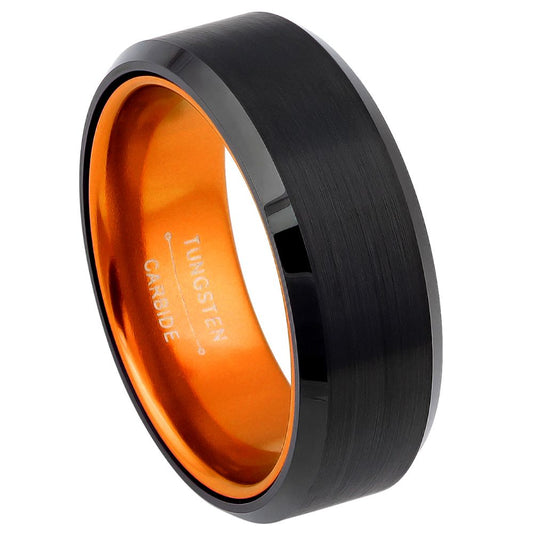 Tungsten Carbide 8mm Hammered Wedding Band – hypoallergenic, scratch-resistant | Exclusive Jewelers USA