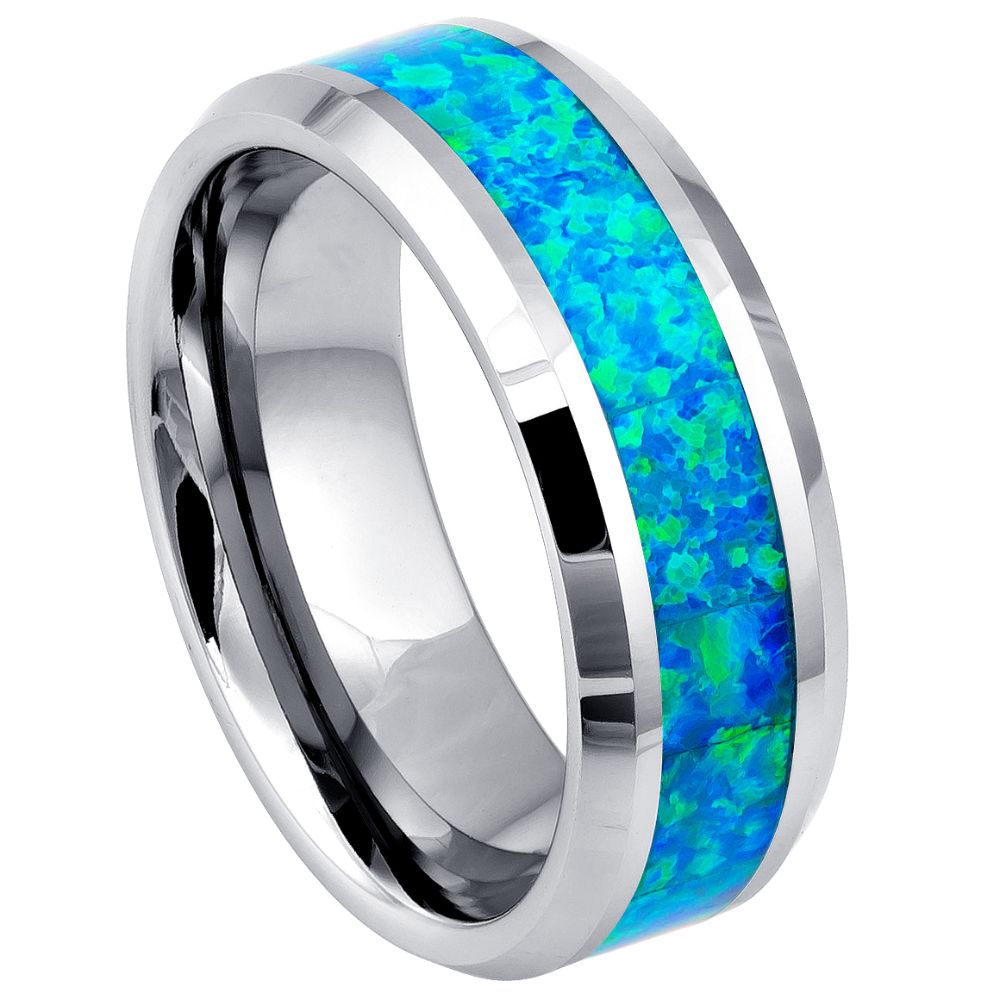 Tungsten Carbide 8mm Wedding Band – hypoallergenic, scratch-resistant | Exclusive Jewelers USA