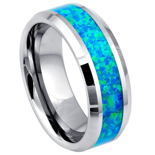 Tungsten Carbide 8mm Wedding Band – hypoallergenic, scratch-resistant | Exclusive Jewelers USA