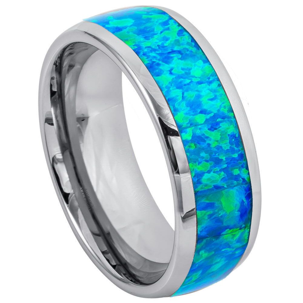 Tungsten Carbide 8mm Brushed Wedding Band – hypoallergenic, scratch-resistant | Exclusive Jewelers USA