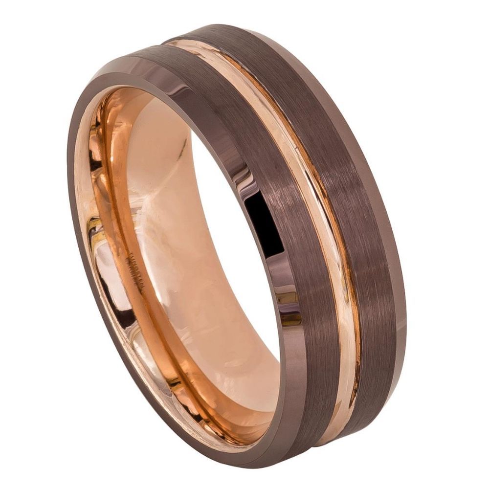 Tungsten Carbide 8mm Comfort Fit Wedding Band – hypoallergenic, scratch-resistant | Exclusive Jewelers USA
