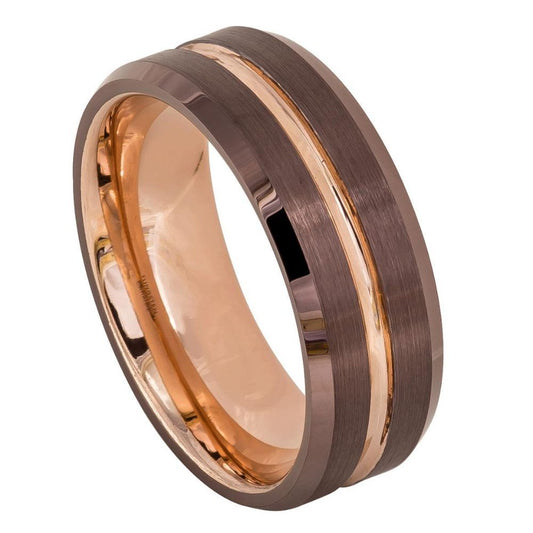 Tungsten Carbide 8mm Comfort Fit Wedding Band – hypoallergenic, scratch-resistant | Exclusive Jewelers USA