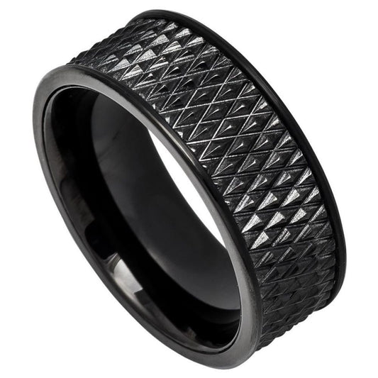 Tungsten Carbide 9mm Wedding Band – hypoallergenic, scratch-resistant | Exclusive Jewelers USA