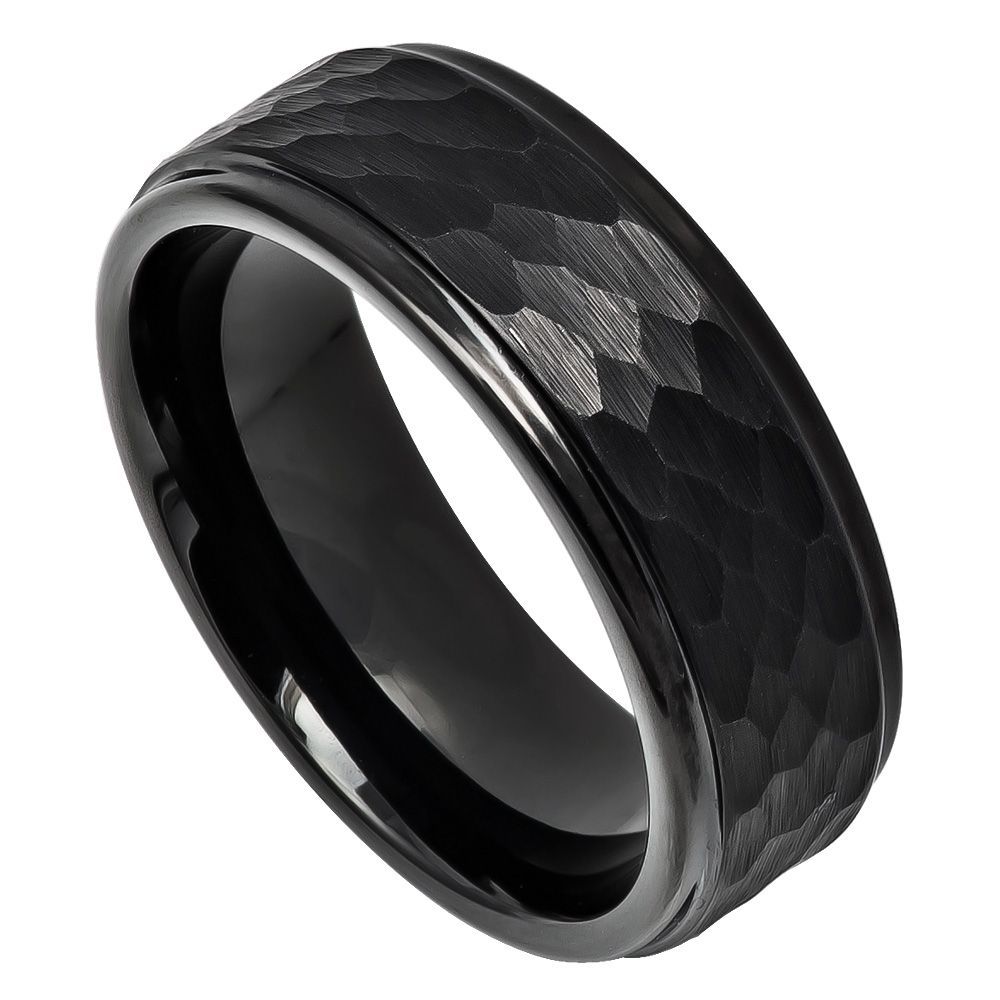 Tungsten Carbide 8mm Engagement Ring – hypoallergenic, scratch-resistant | Exclusive Jewelers USA