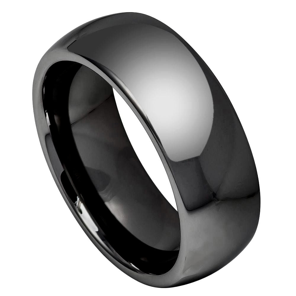 Tungsten Carbide 8mm Promise Ring – hypoallergenic, scratch-resistant | Exclusive Jewelers USA