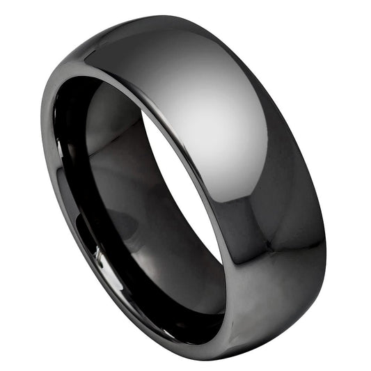 Tungsten Carbide 8mm Promise Ring – hypoallergenic, scratch-resistant | Exclusive Jewelers USA