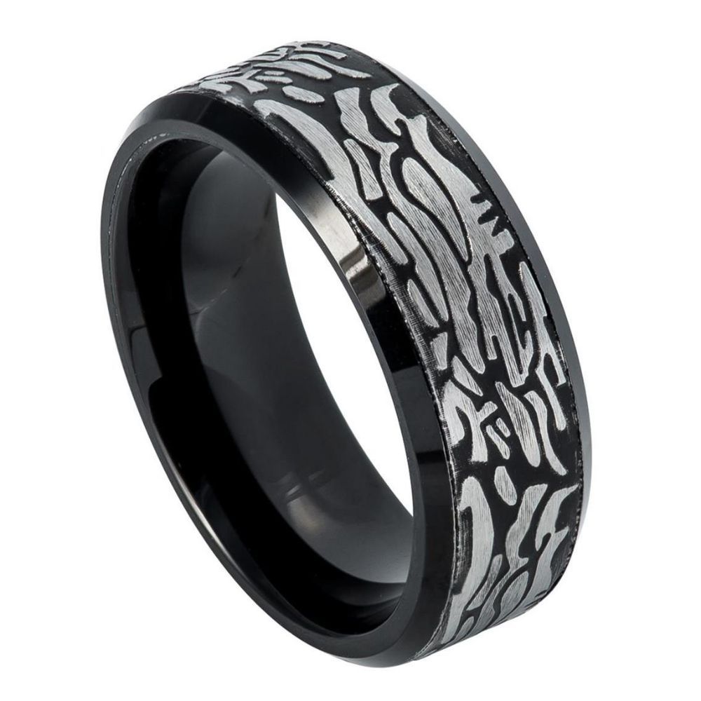Tungsten Carbide 8mm Comfort Fit Wedding Band – hypoallergenic, scratch-resistant | Exclusive Jewelers USA
