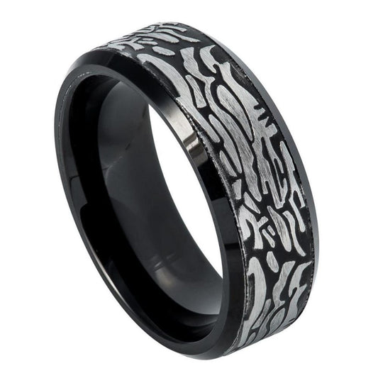 Tungsten Carbide 8mm Comfort Fit Wedding Band – hypoallergenic, scratch-resistant | Exclusive Jewelers USA
