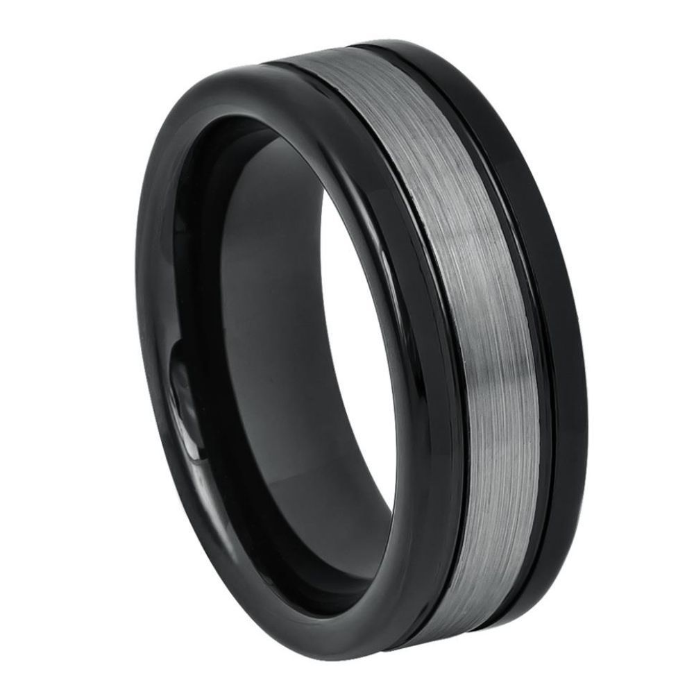 Tungsten Carbide 8mm Domed Wedding Band – hypoallergenic, scratch-resistant | Exclusive Jewelers USA