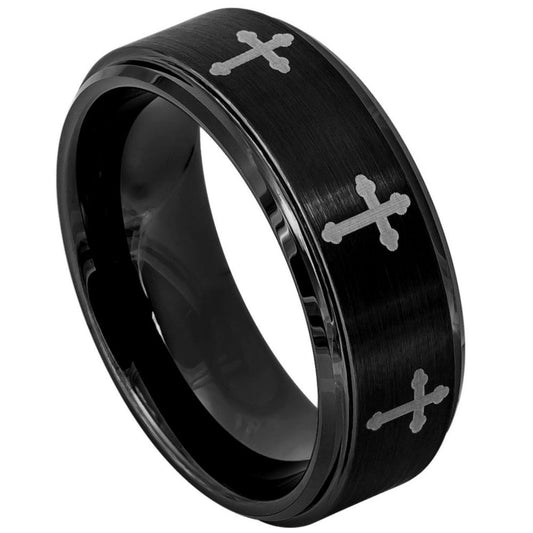 Tungsten 8mm Scratch-Resistant Wedding Band – hypoallergenic, scratch-resistant | Exclusive Jewelers USA