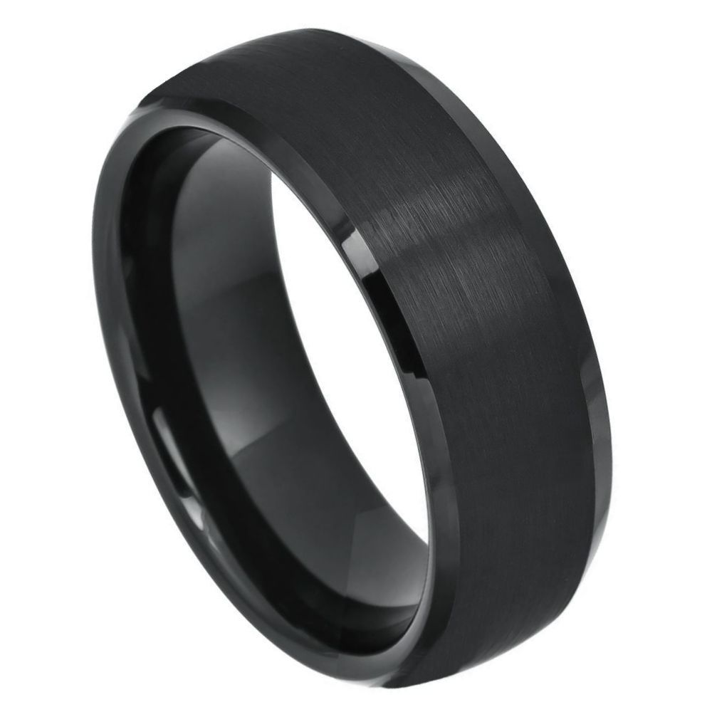 Tungsten 8mm Comfort-Fit Wedding Band – hypoallergenic, scratch-resistant | Exclusive Jewelers USA