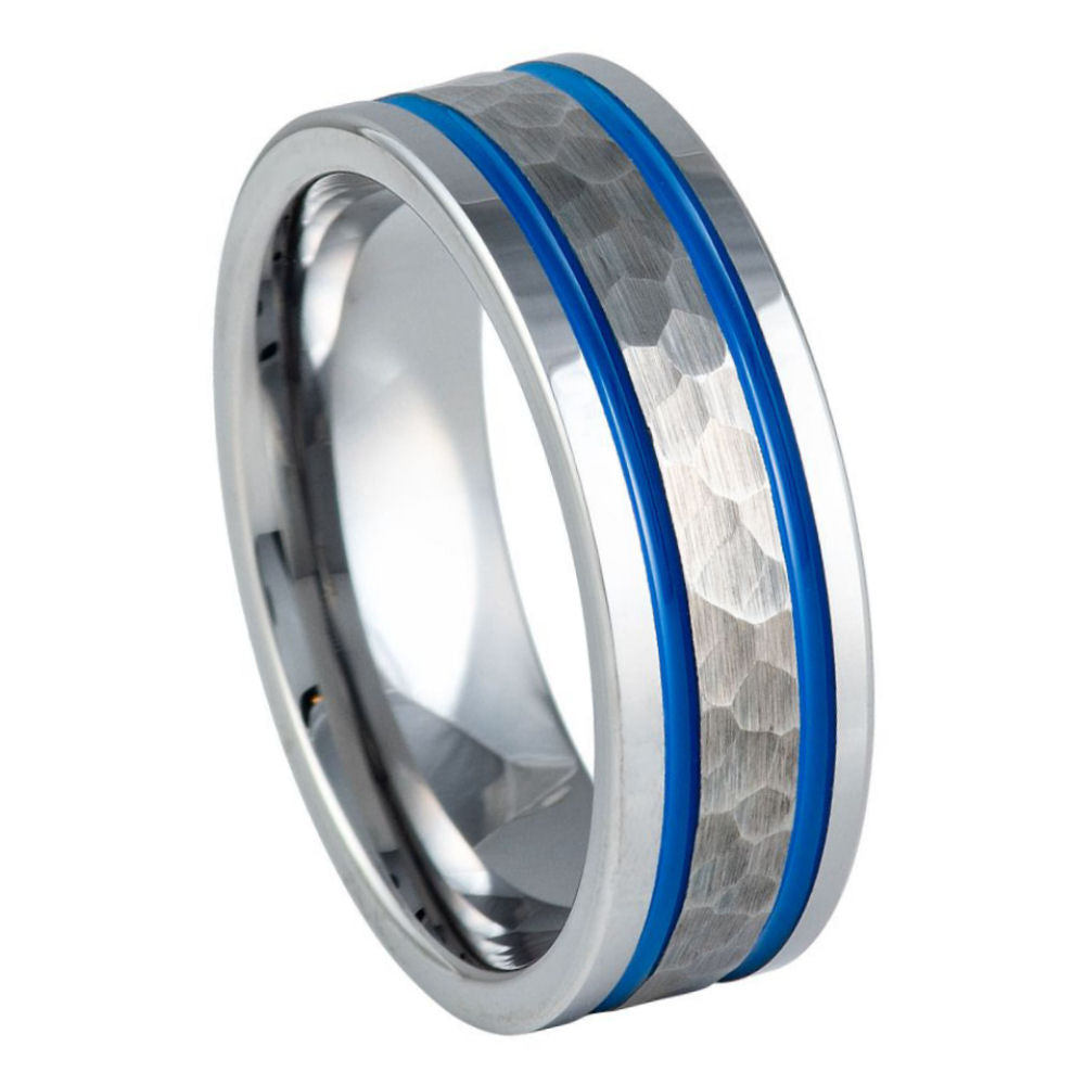 Tungsten Carbide 8mm Wedding Band Slim Fit – hypoallergenic, scratch-resistant | Exclusive Jewelers USA