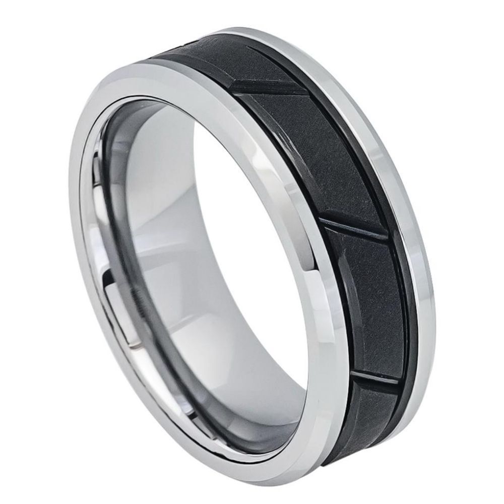 Tungsten 8mm Polished Wedding Band – hypoallergenic, scratch-resistant | Exclusive Jewelers USA