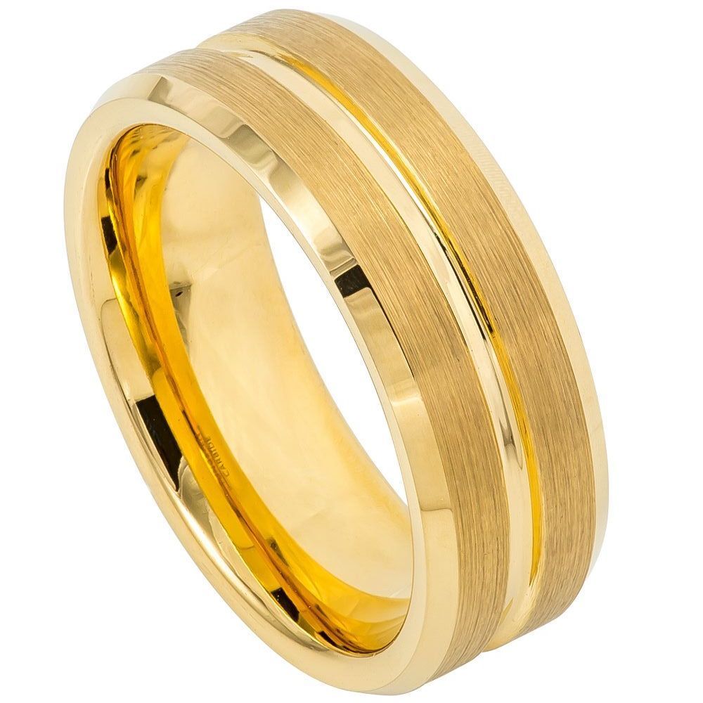 Tungsten Carbide 8mm Promise Ring – hypoallergenic, scratch-resistant | Exclusive Jewelers USA