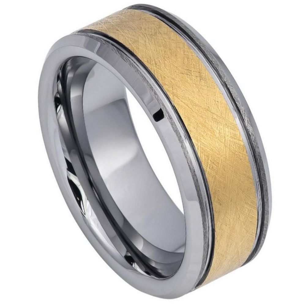 Tungsten Carbide 8mm Engagement Ring – hypoallergenic, scratch-resistant | Exclusive Jewelers USA