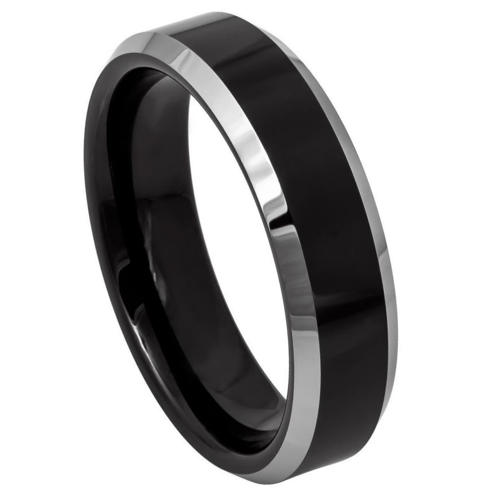 Tungsten Carbide 6mm Men's Promise Ring – hypoallergenic, scratch-resistant | Exclusive Jewelers USA