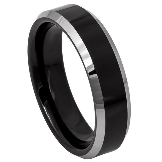 Tungsten Carbide 6mm Men's Promise Ring – hypoallergenic, scratch-resistant | Exclusive Jewelers USA