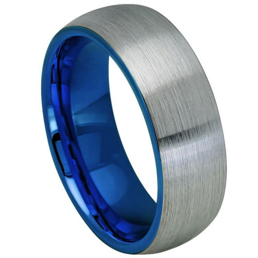 Tungsten Carbide 8mm Wedding Band Classic Matte – hypoallergenic, scratch-resistant | Exclusive Jewelers USA