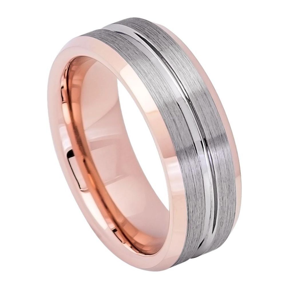 Tungsten Carbide 8mm Wedding Band Satin Finish – hypoallergenic, scratch-resistant | Exclusive Jewelers USA