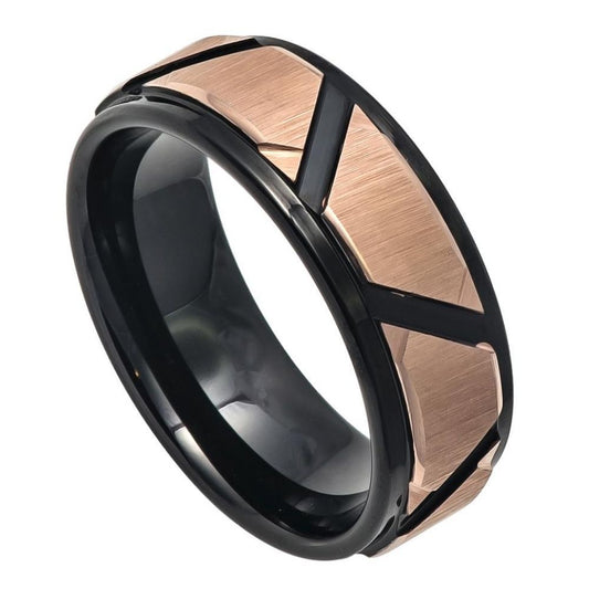 Tungsten Carbide 8mm Wedding Band – hypoallergenic, scratch-resistant | Exclusive Jewelers USA