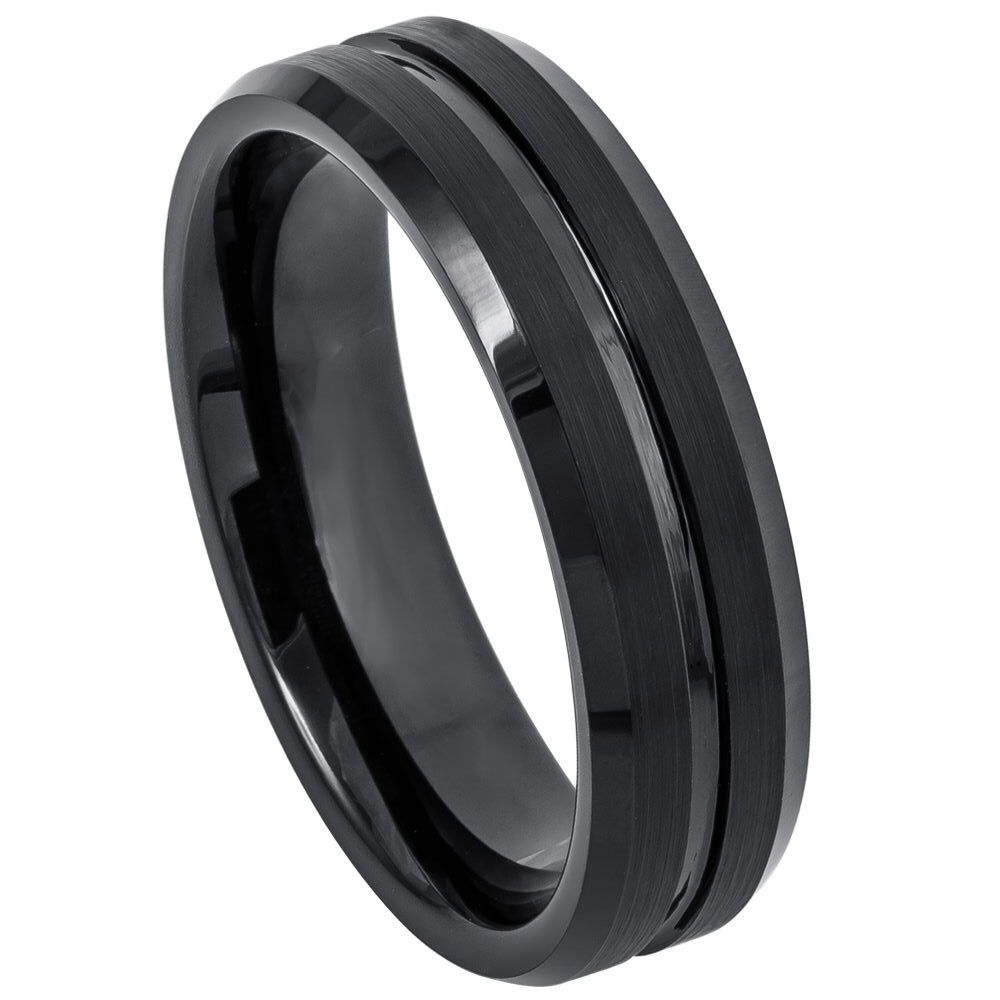 Tungsten Carbide 6mm Comfort Fit Wedding Band – hypoallergenic, scratch-resistant | Exclusive Jewelers USA