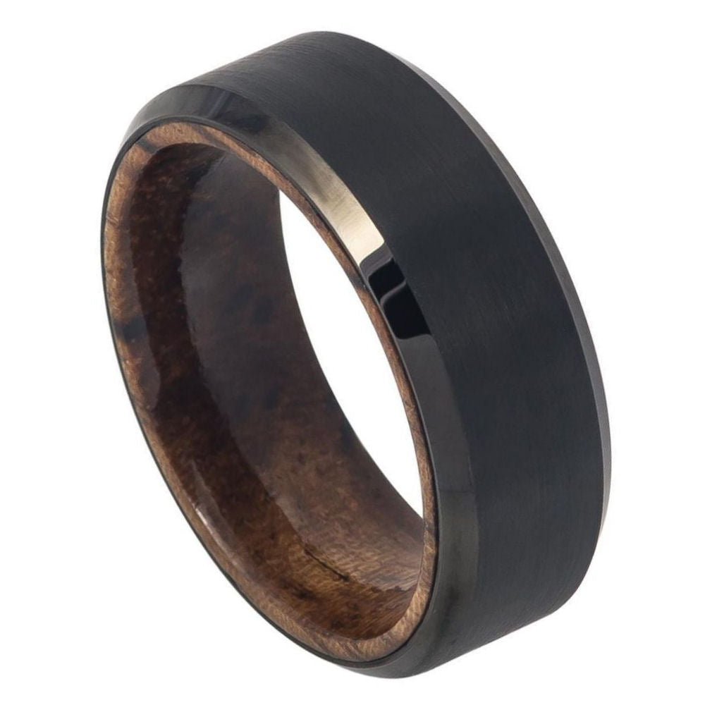 Tungsten Carbide 8mm Hammered Wedding Band – hypoallergenic, scratch-resistant | Exclusive Jewelers USA