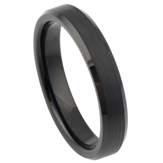 Tungsten Carbide 4mm Slim Wedding Band – hypoallergenic, scratch-resistant | Exclusive Jewelers USA