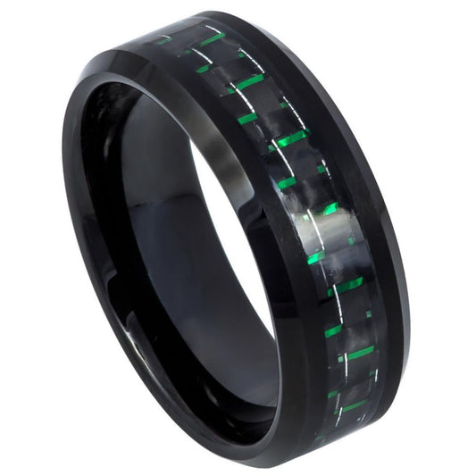 Tungsten Carbide 8mm Classic Wedding Band – hypoallergenic, scratch-resistant | Exclusive Jewelers USA