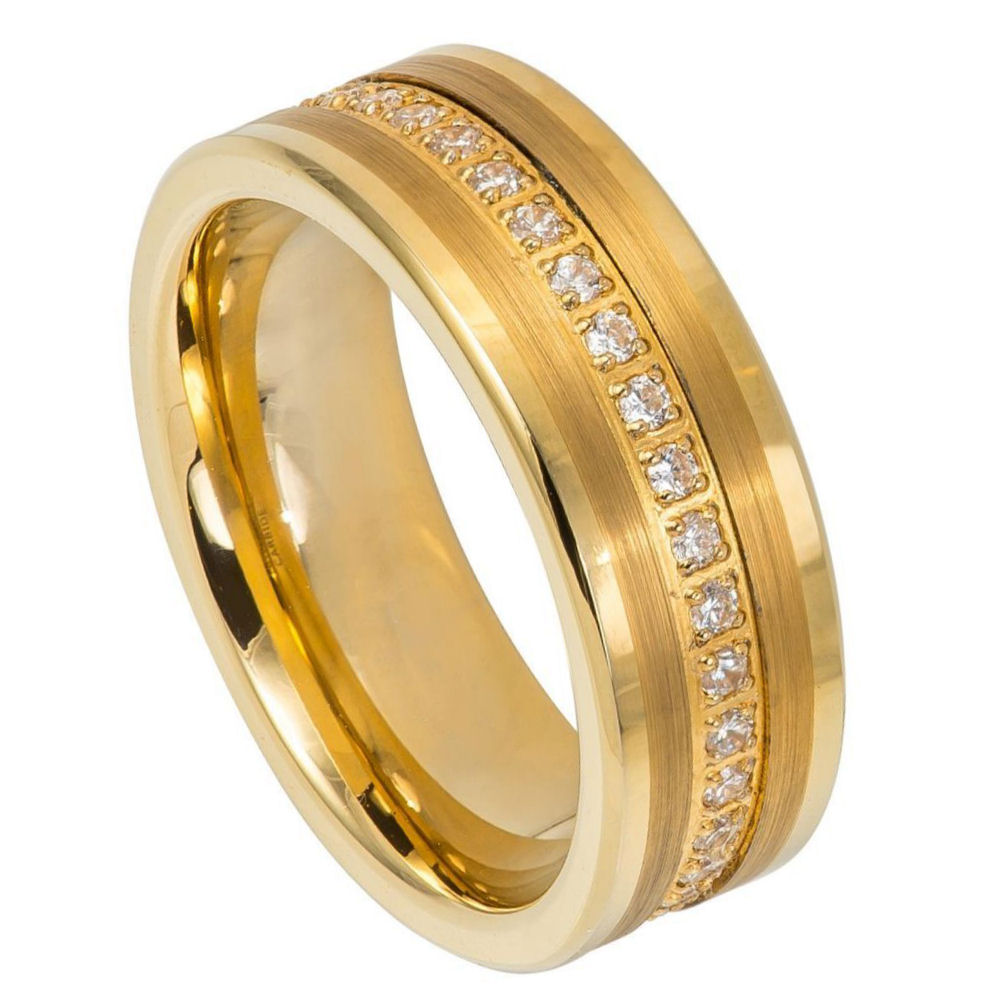Tungsten Carbide 8mm Satin Finish Wedding Band – hypoallergenic, scratch-resistant | Exclusive Jewelers USA