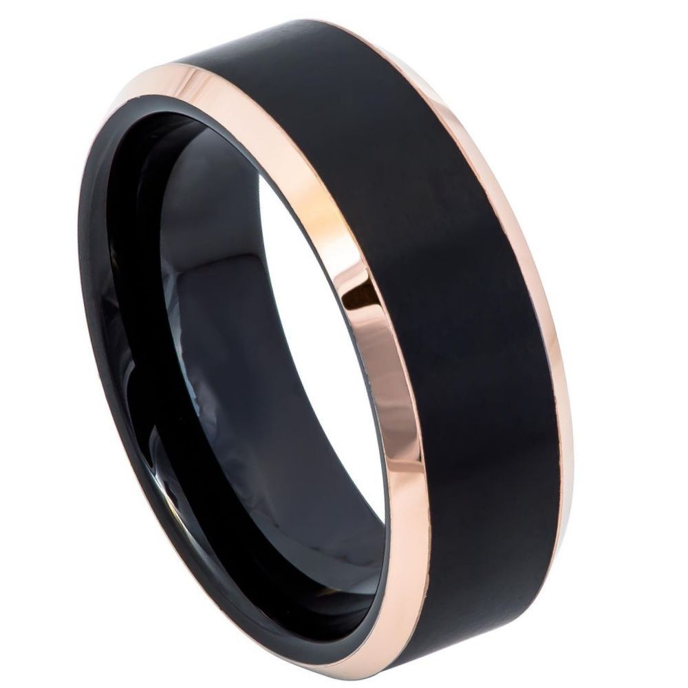 Tungsten Carbide 8mm Wedding Band – hypoallergenic, scratch-resistant | Exclusive Jewelers USA