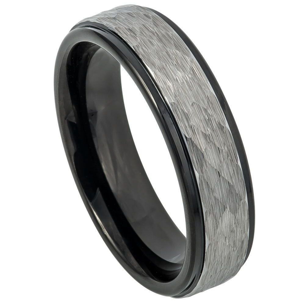Tungsten Carbide Brushed 6mm Wedding Band – hypoallergenic, scratch-resistant | Exclusive Jewelers USA