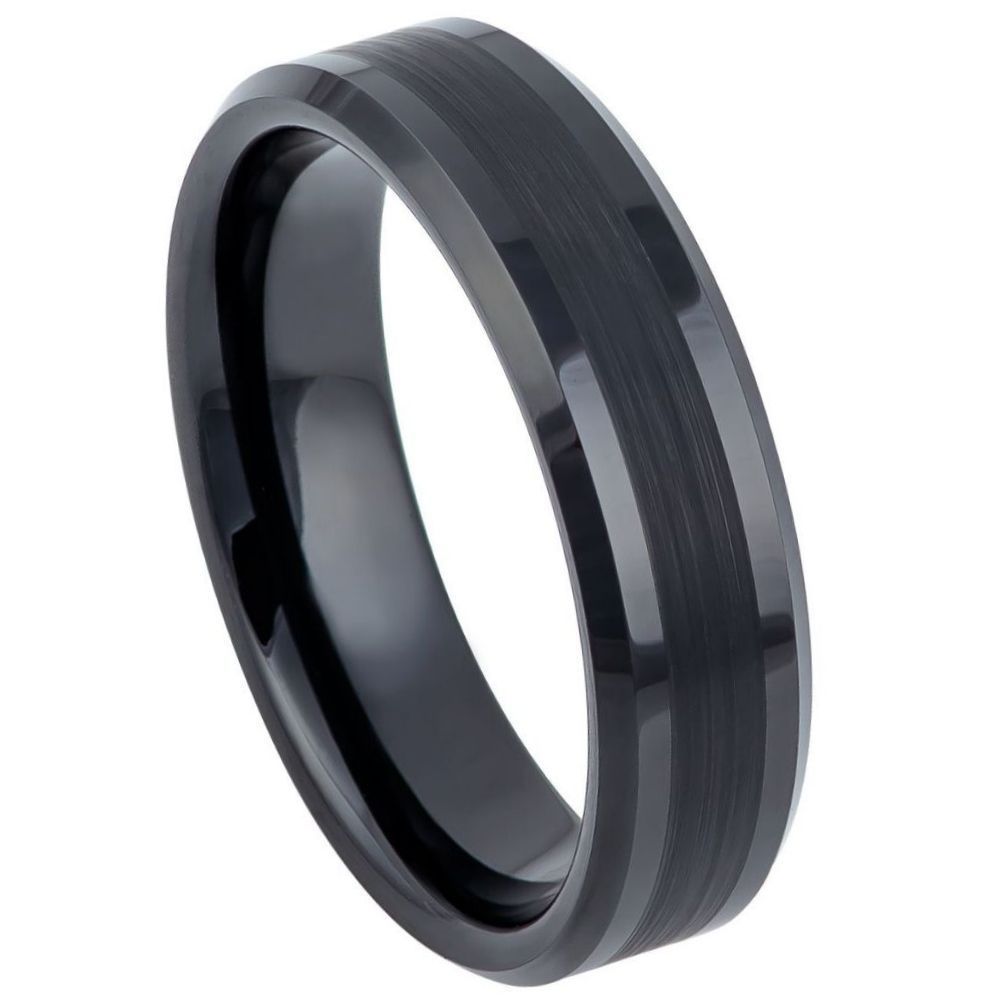 Tungsten Carbide 6mm Wedding Band – hypoallergenic, scratch-resistant | Exclusive Jewelers USA