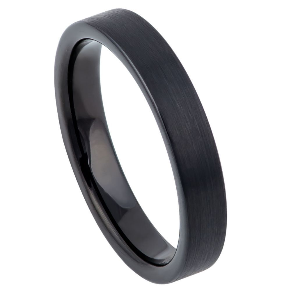 Tungsten Carbide 4mm Promise Ring – hypoallergenic, scratch-resistant | Exclusive Jewelers USA